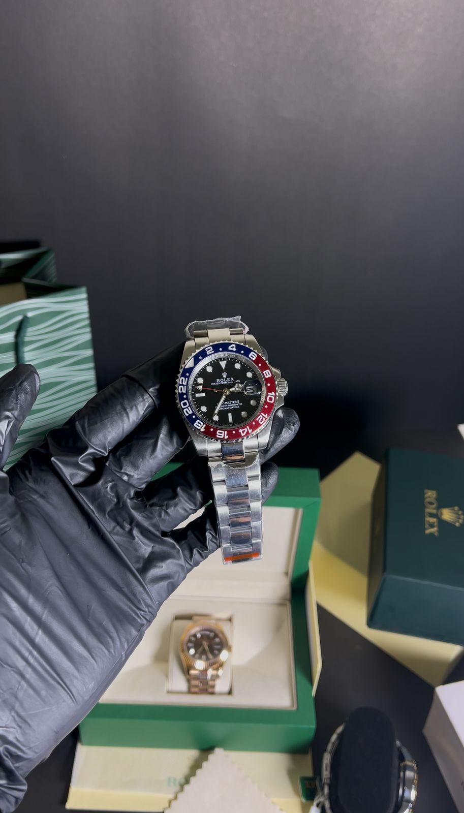 Rolex Pepsi Oyster Chain