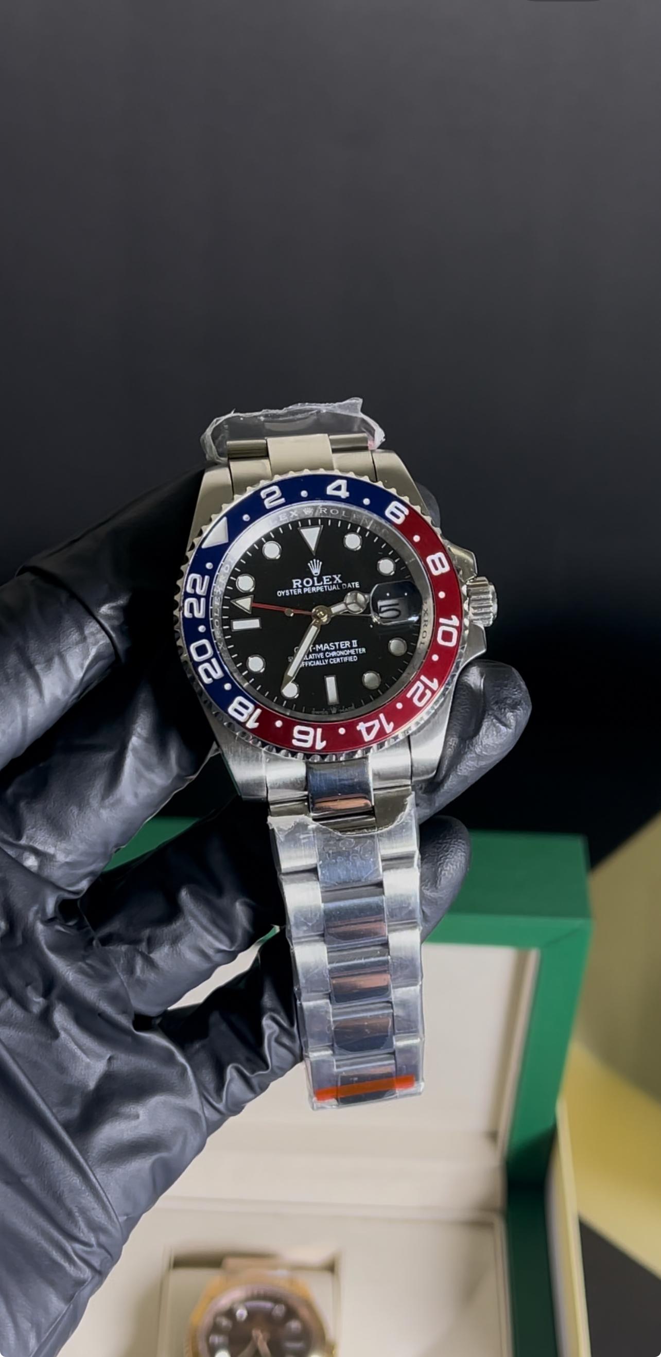 Rolex Pepsi Oyster Chain