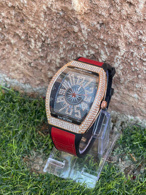 FRANCK MULLER Red Strap Watch