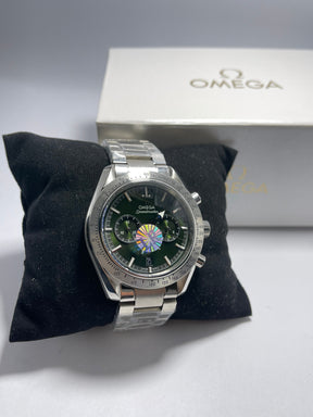 OMEGA Speed Master Choronograph Green Dial