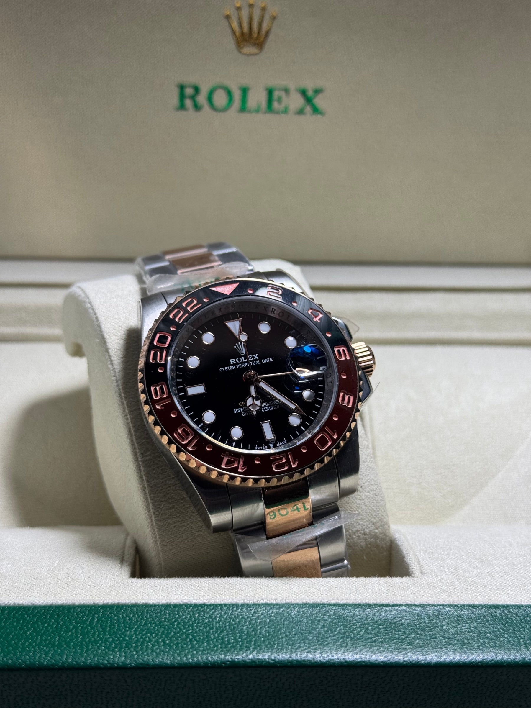 ROLEX GMT Master 2 Root Beer (Superclone)